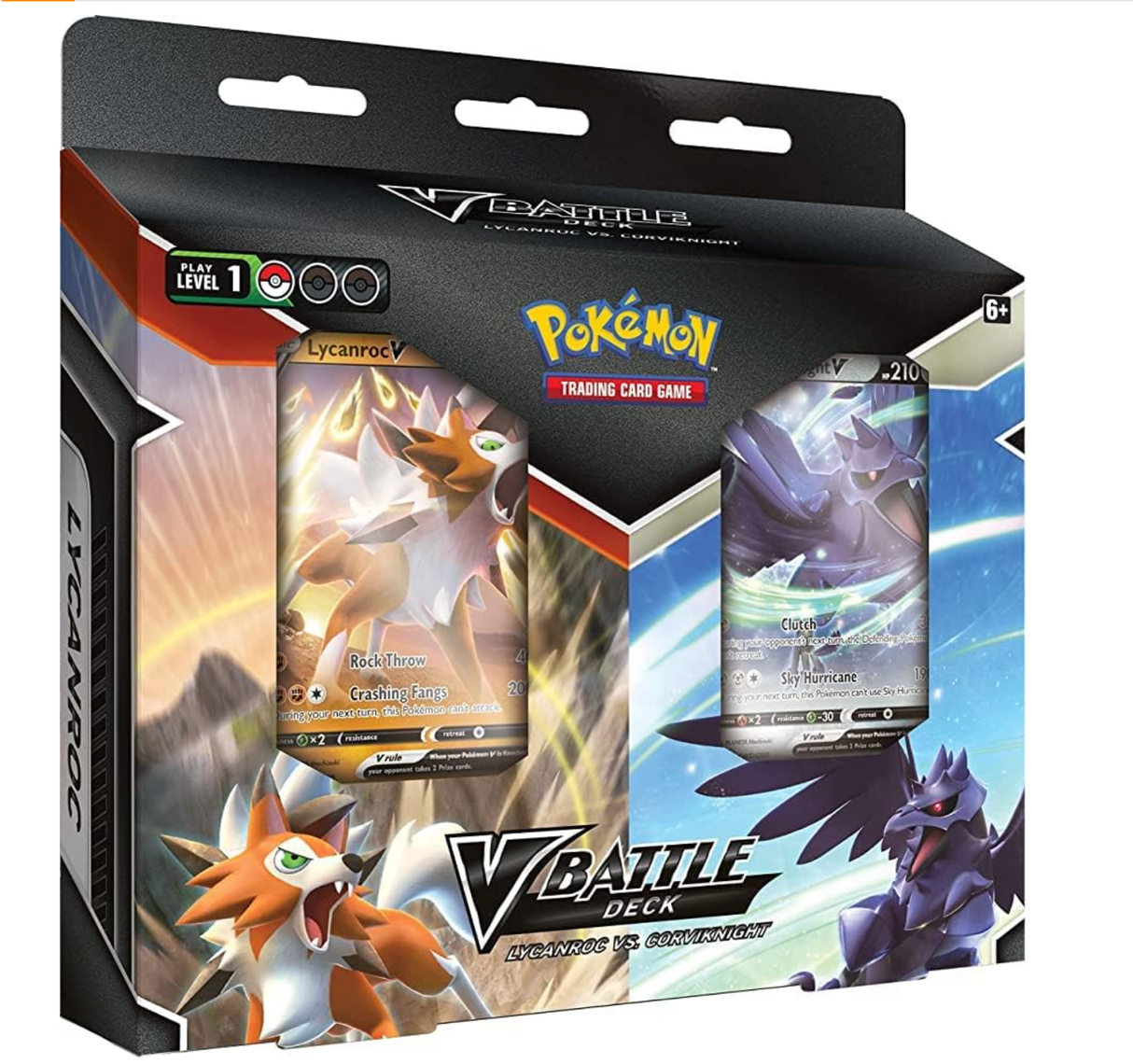 Pokemon Battle Deck Lycanroc v Corviknight