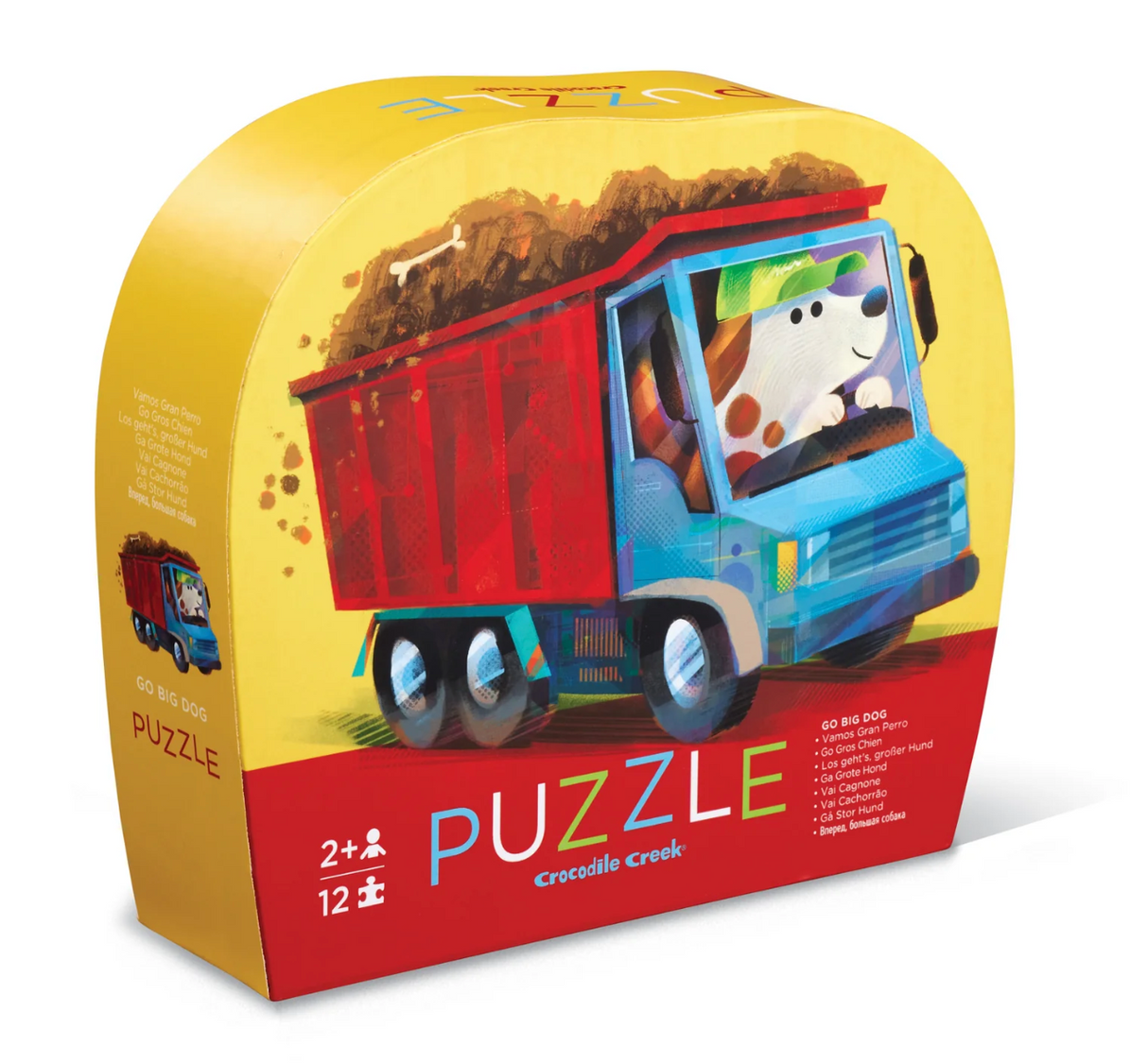 12pc Go Big Dog Puzzle