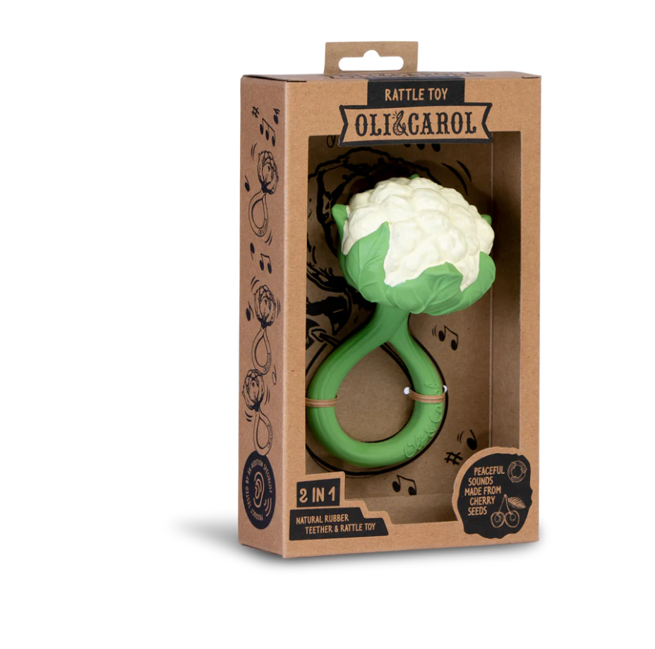 Cauliflower Rattle Toy