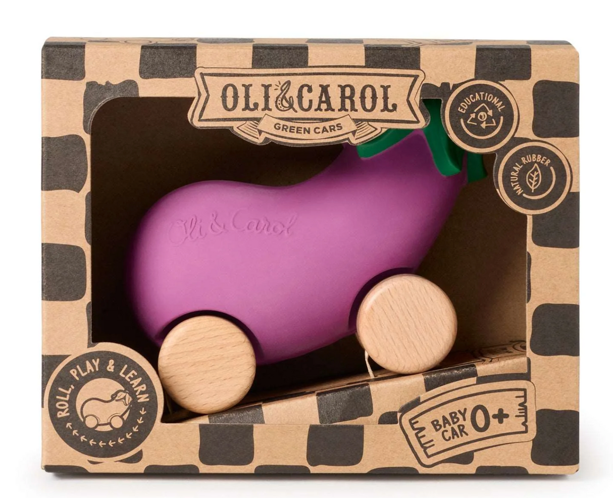 Emma the Eggplant Car