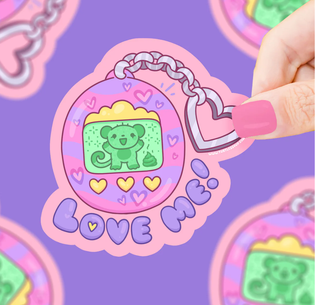 Love Me Virtual Pet Sticker