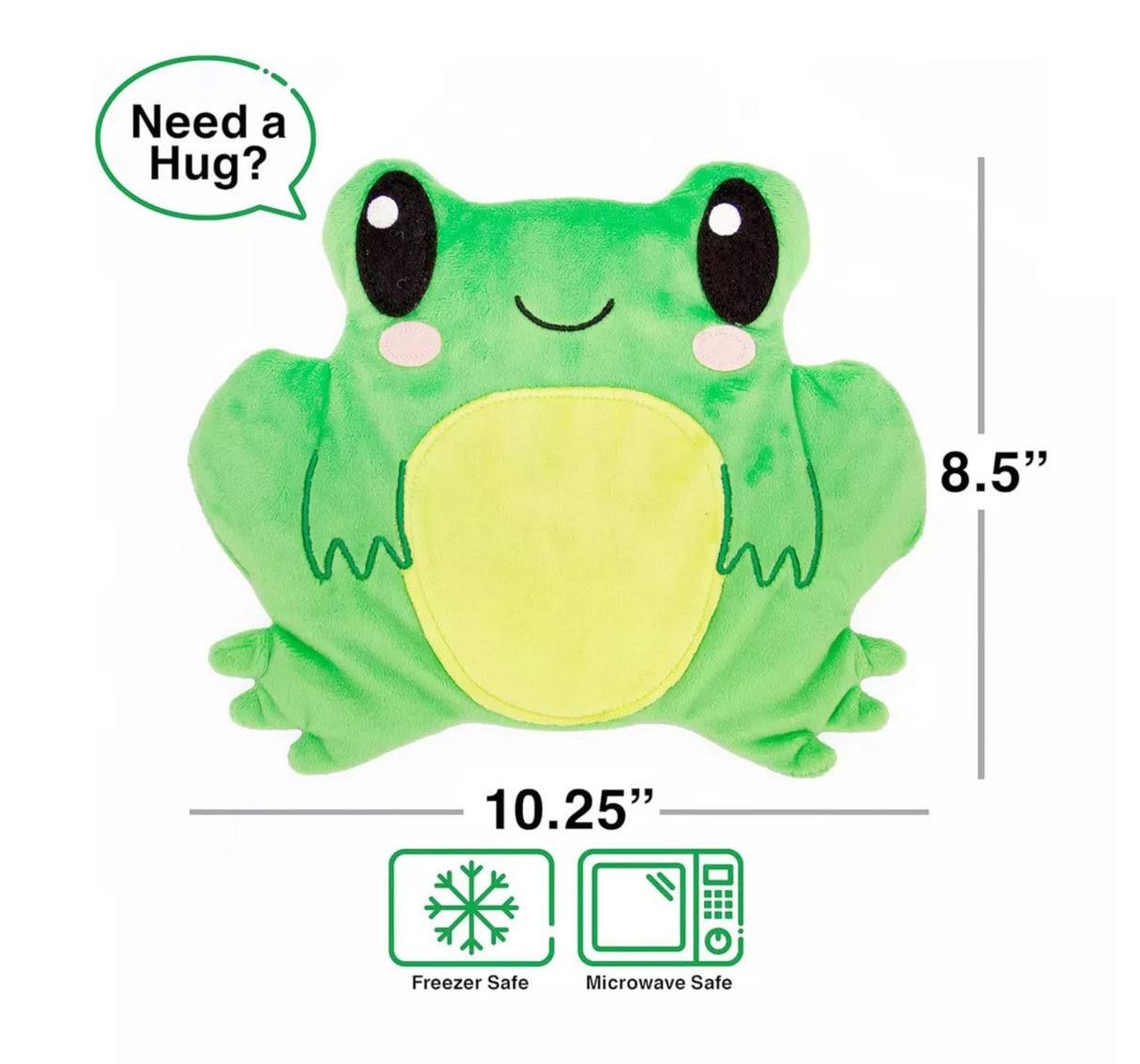 Huggable Heatable Frog