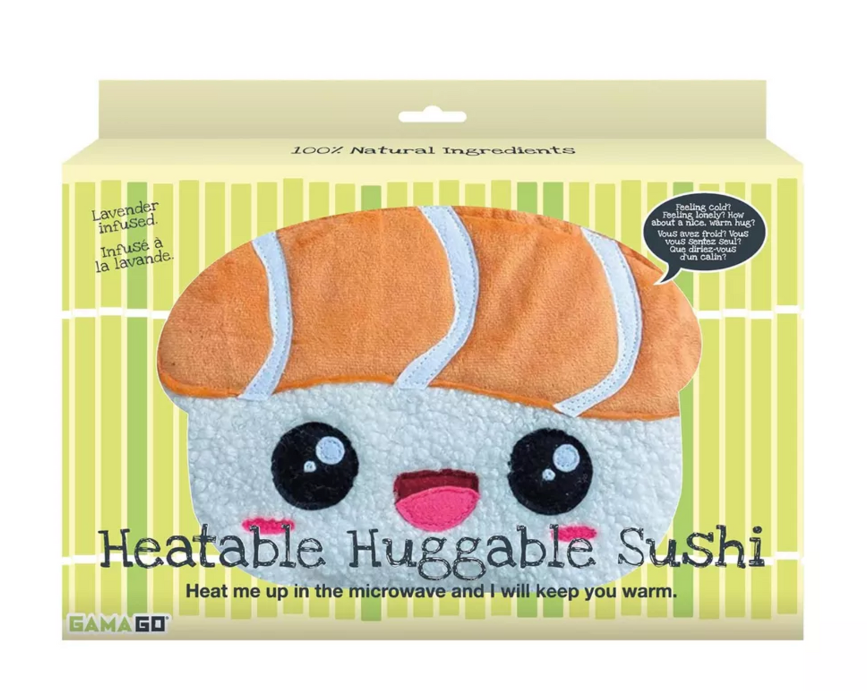 Huggable Heatable Sushi