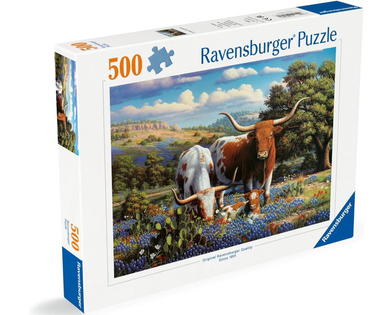 500pc Loving Longhorns Puzzle