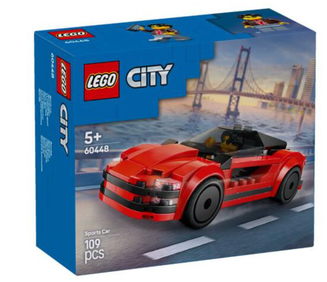 City Red Sports Car