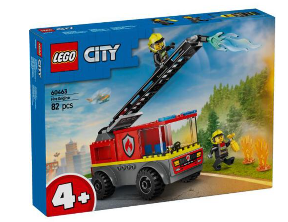 City Fire Ladder Truck