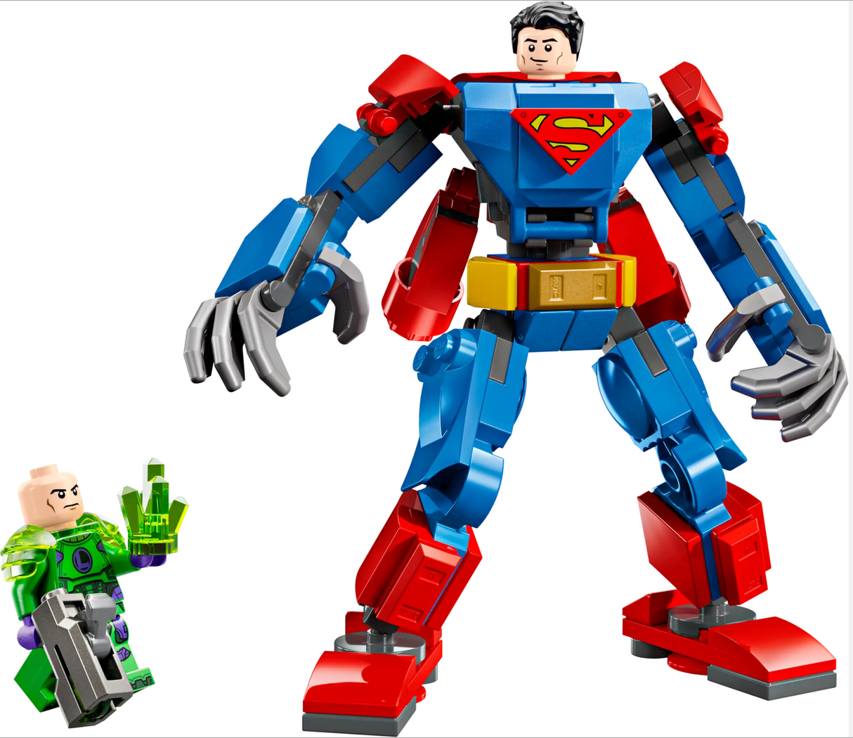 Super Heroes DC Superman Mech vs Lex Luthor