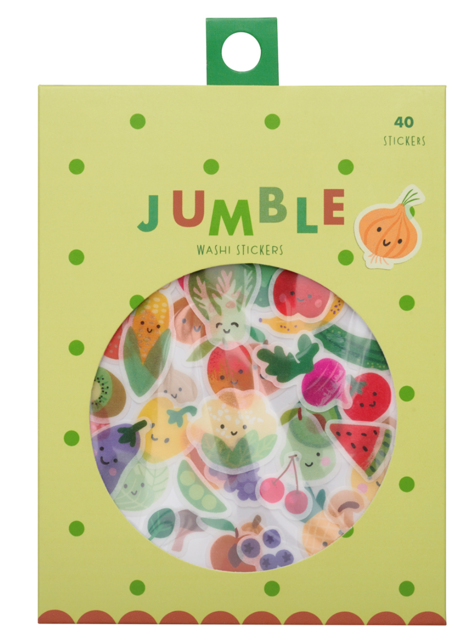 Jumble Washi Stickers | Fresh Picks