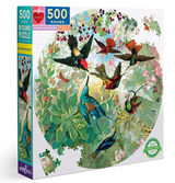 500pc Hummingbirds Round Puzzle