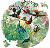 500pc Hummingbirds Round Puzzle