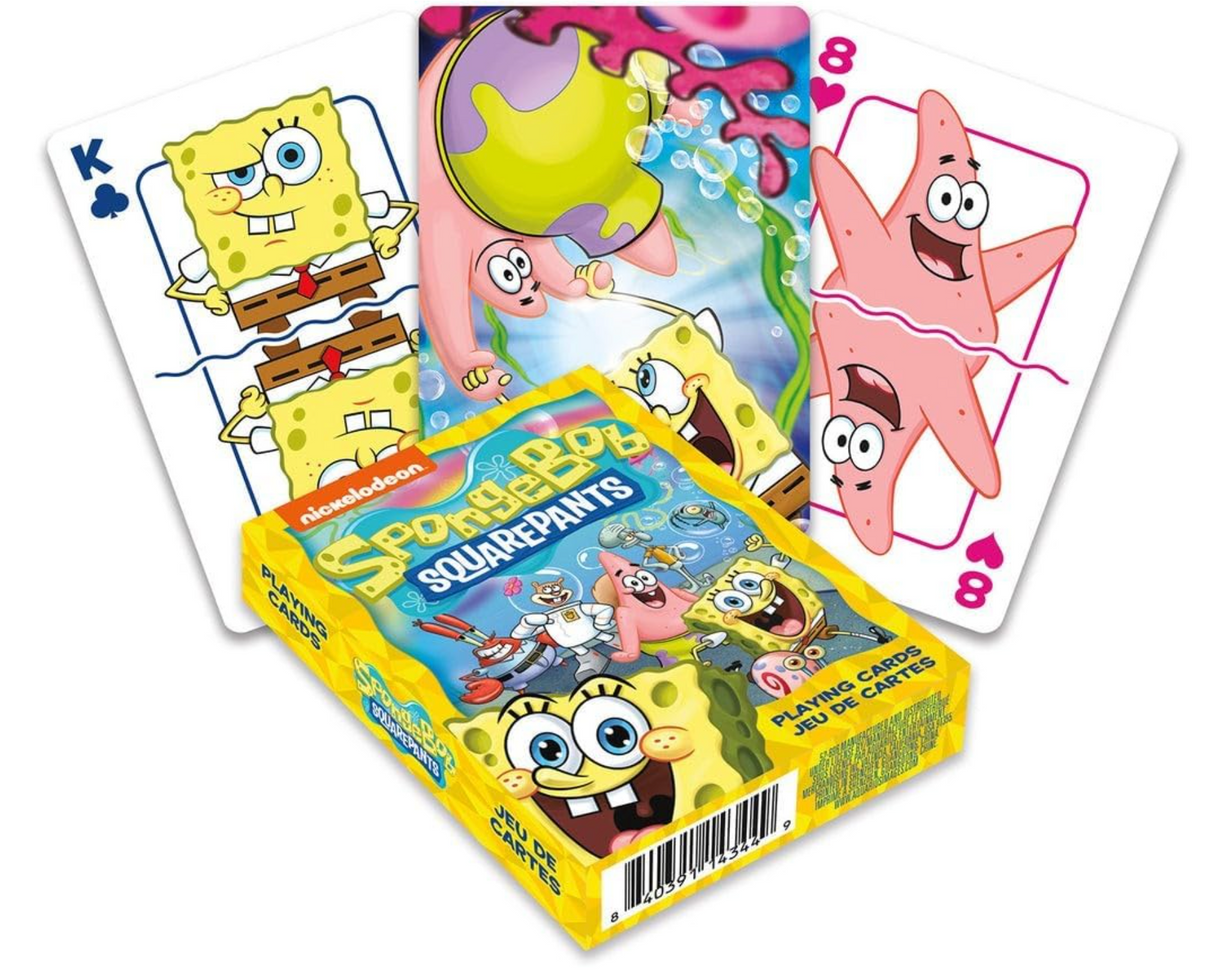 Spongebob Squarepants Faces Playing Cards