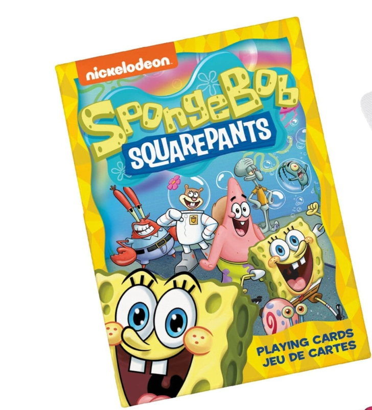 Spongebob Squarepants Faces Playing Cards