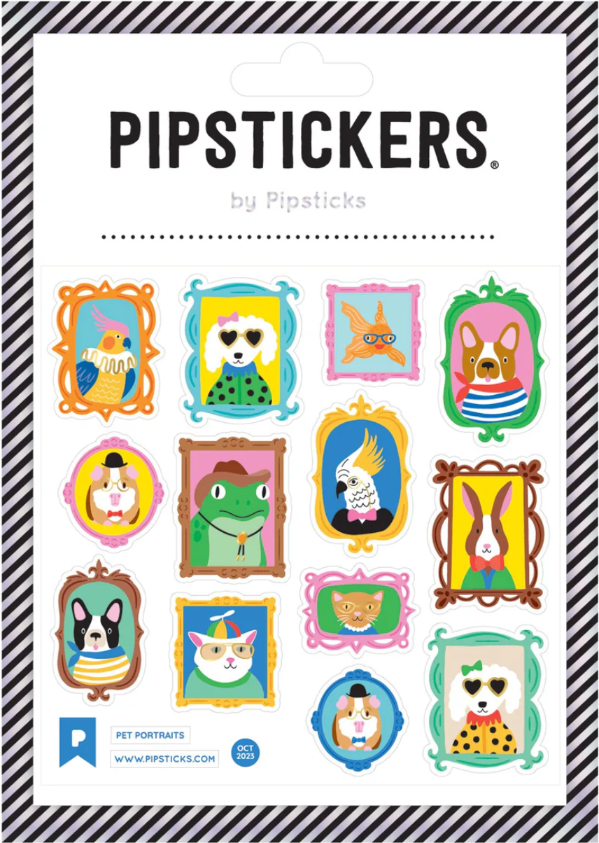 Pet Portraits Stickers