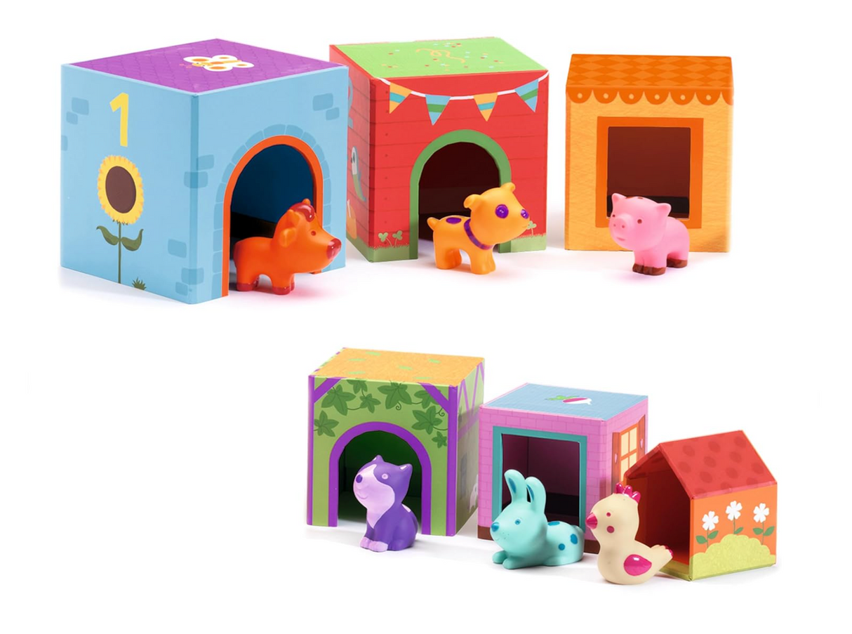 TopaniCar Nesting Blocks & Cars