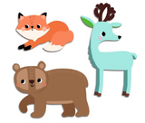 Baby Stickers | Forest Animals