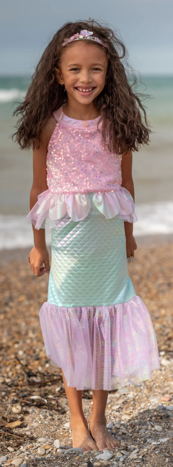 Misty Mermaid Dress | Pink