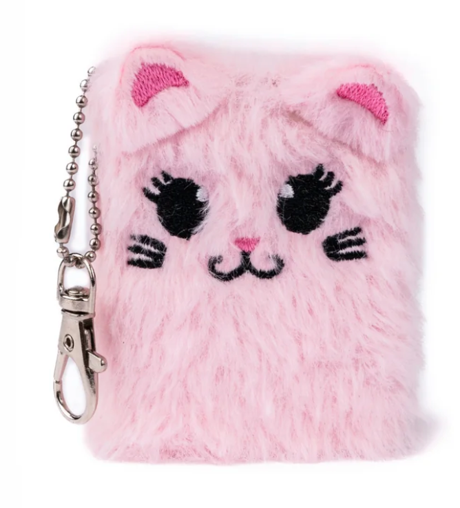 Mini Furry Friends Keychain Journal