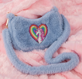 Rainbow Cuddle Purse | Periwinkle