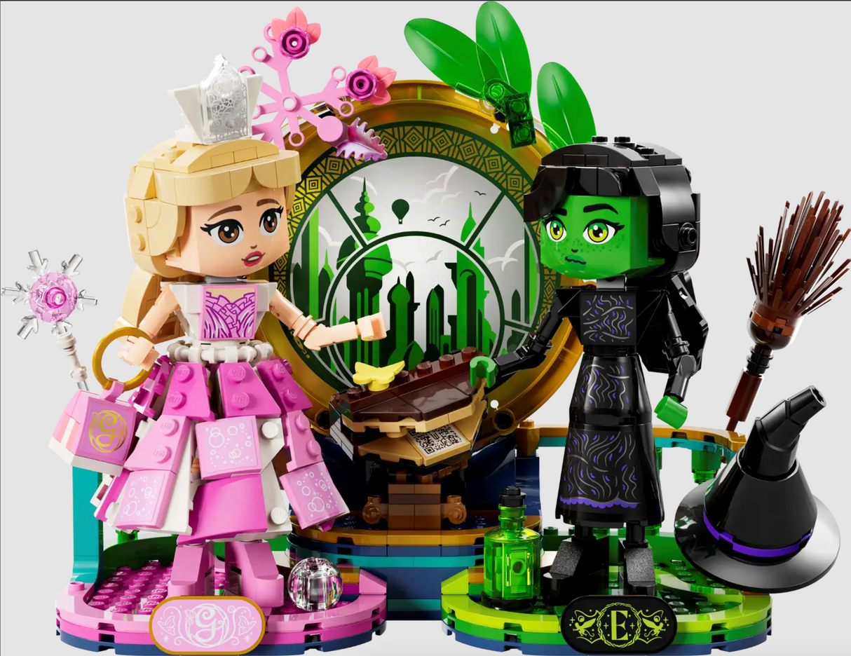 Wicked Elphaba & Glinda Figures