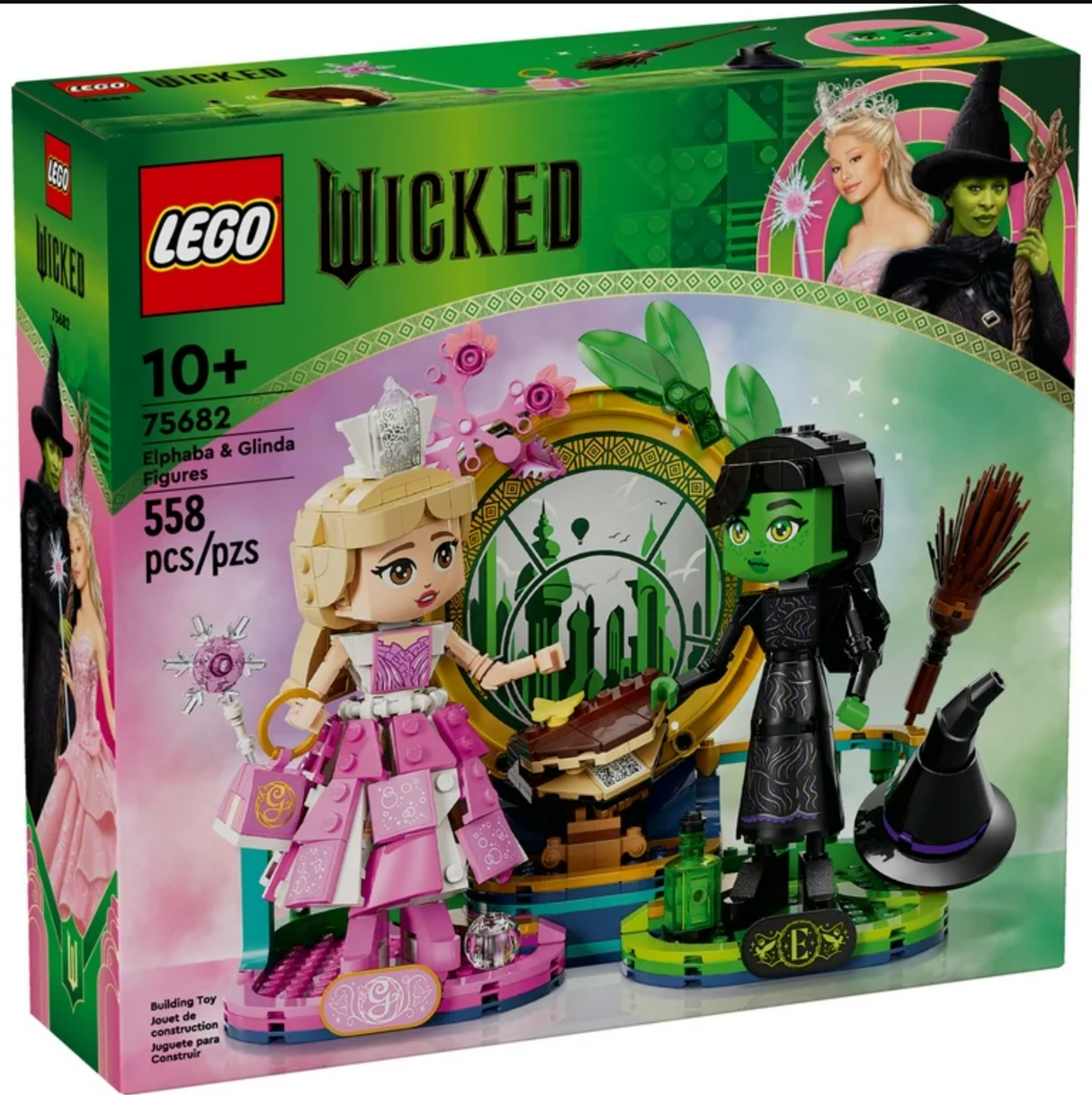 Wicked Elphaba & Glinda Figures