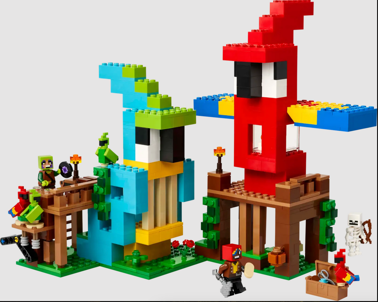 Minecraft The Parrot Houses