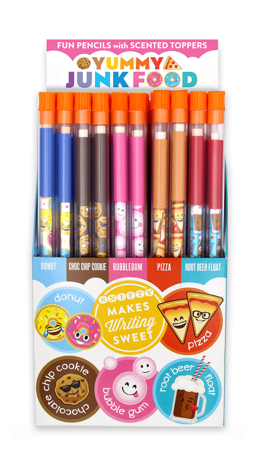 Pencil Topper Scented | Junk Food