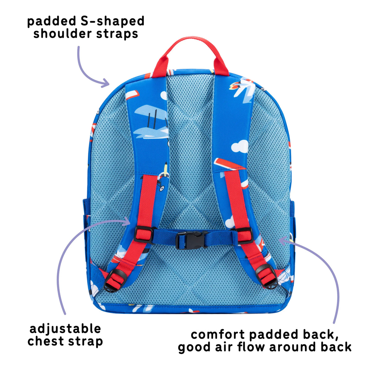 Ethan Backpack | Airplane