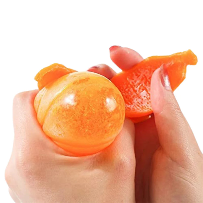 Tangerine Cutie Peeling Squish Toy