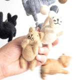 Felt Mobile | Cats & Mouse