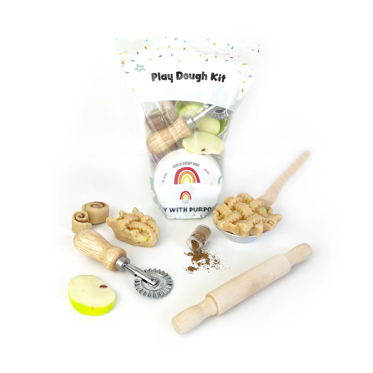 KidDough Play Dough Kit | Apple Pie