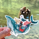 Humpback Whale Sticker