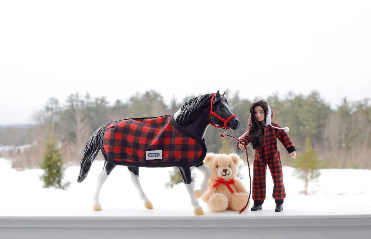 Holiday Pajama Party Horse and Rider