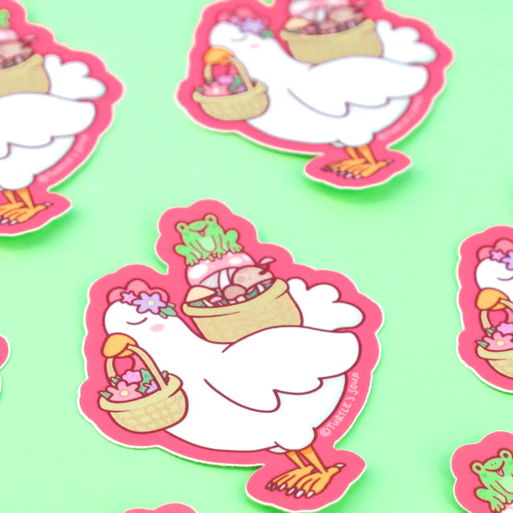 Picnic Chicken Sticker