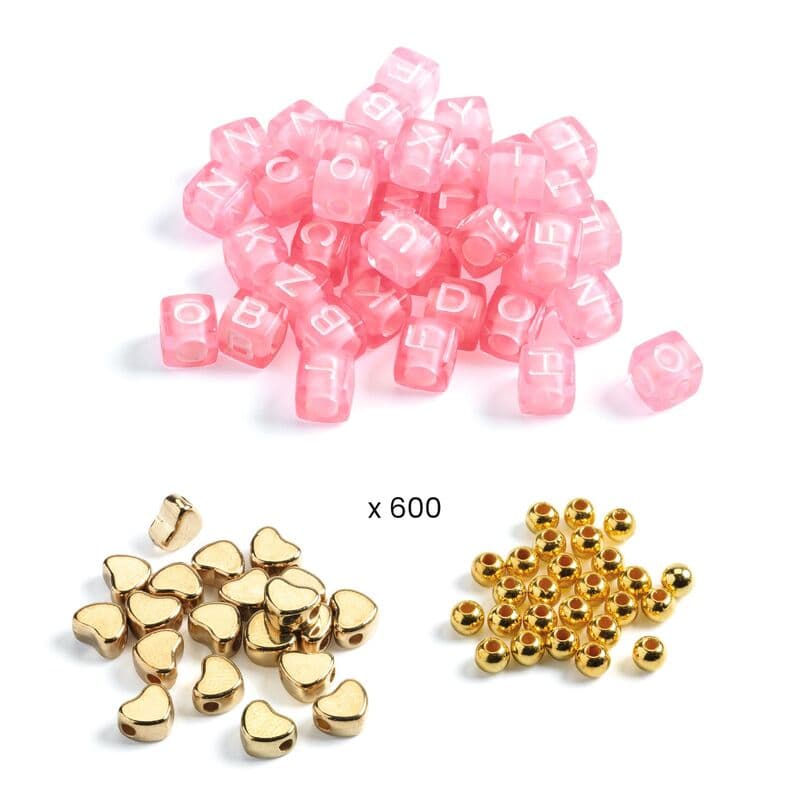 Alphabet Beads | Gold