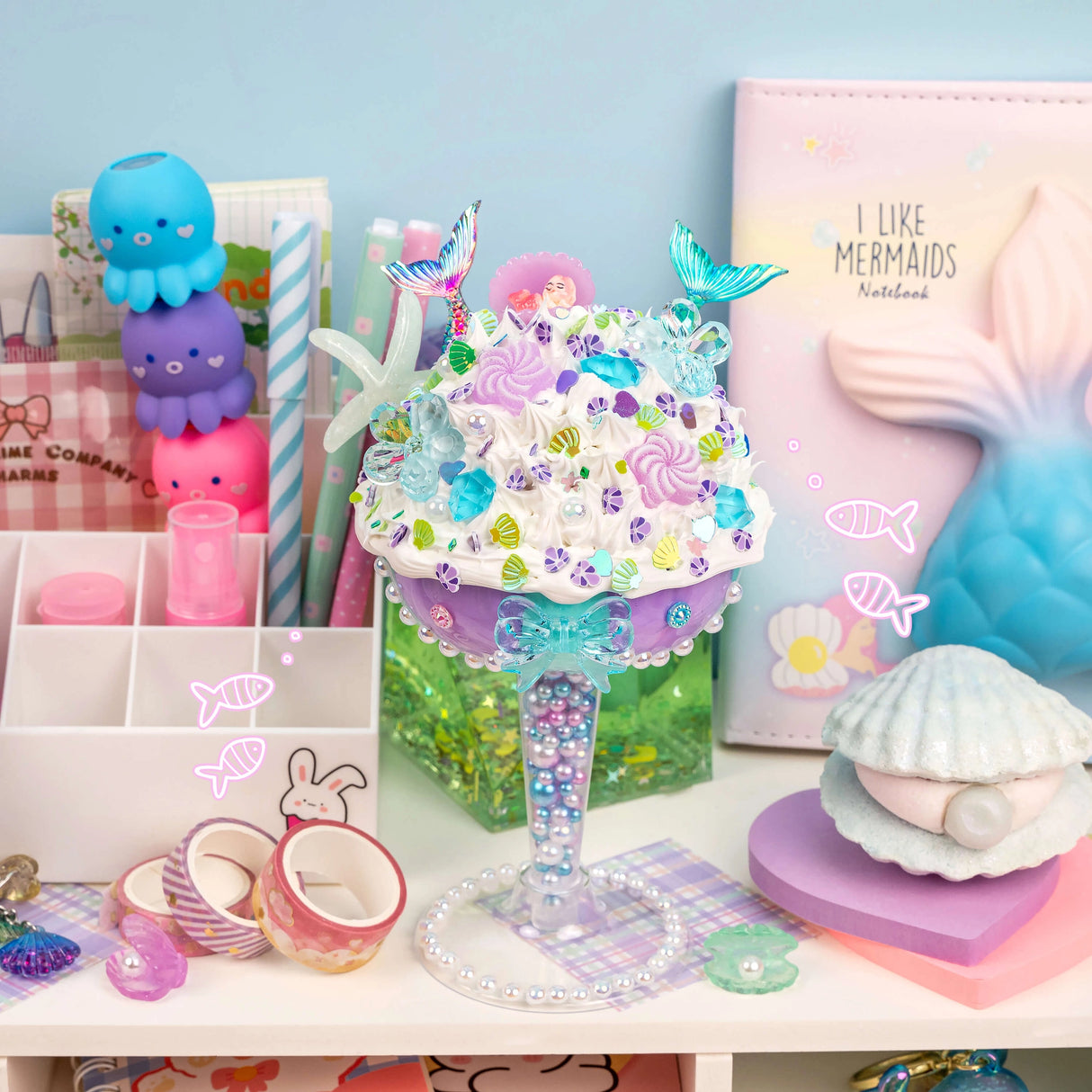 Play & Display Mermaid Parfait Clay Kit