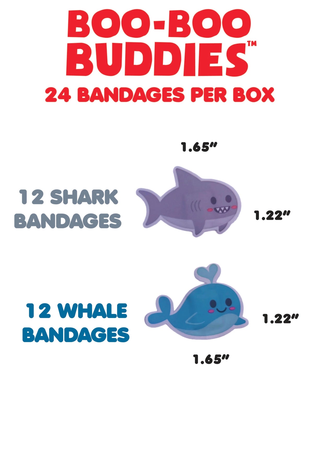 Shark & Whale Bandages