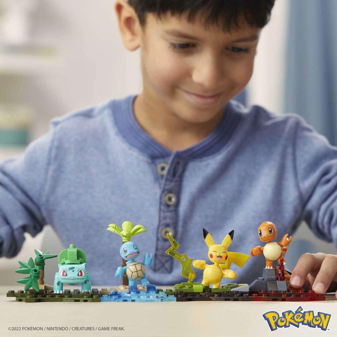 Mega Construx Pokemon Kanto Region Team