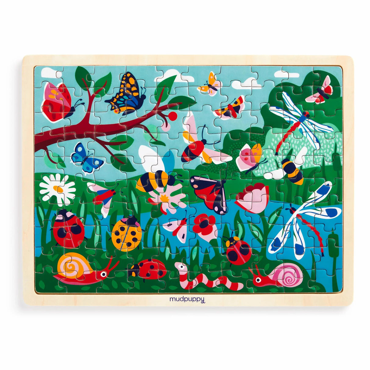 100pc Wooden Garden Life Puzzle