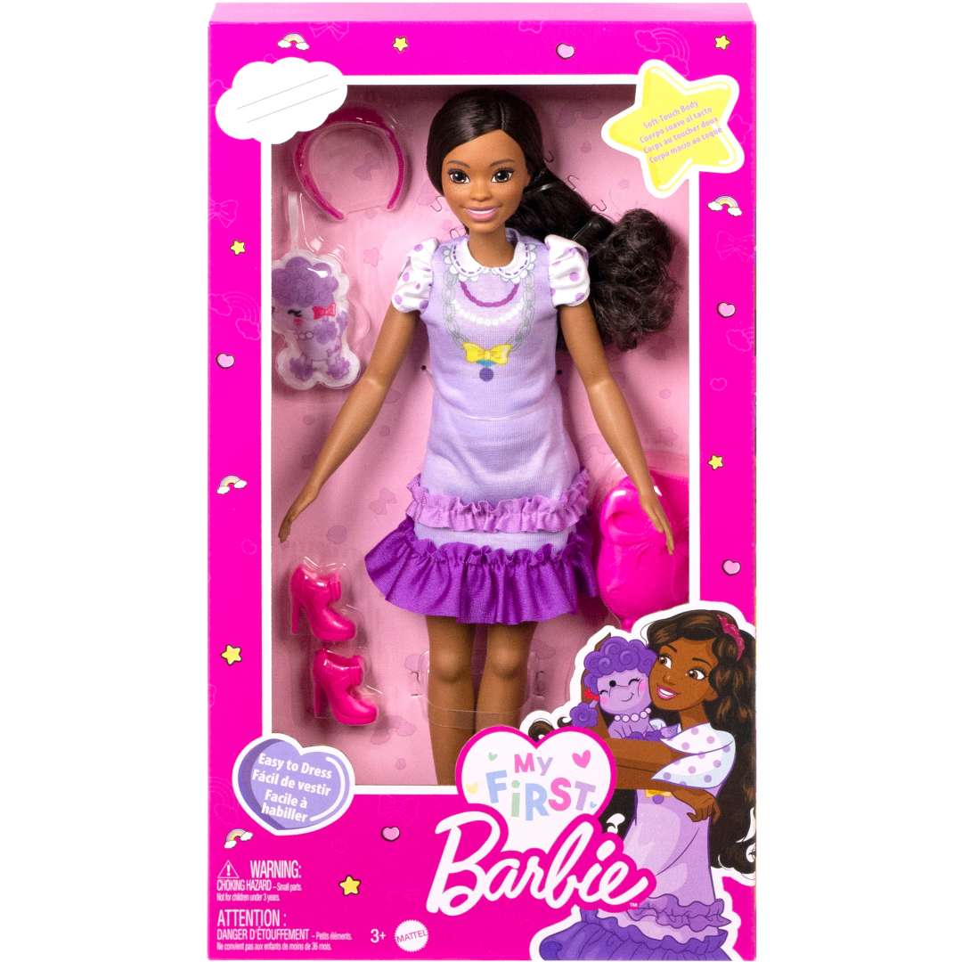 My First Barbie Black Hair