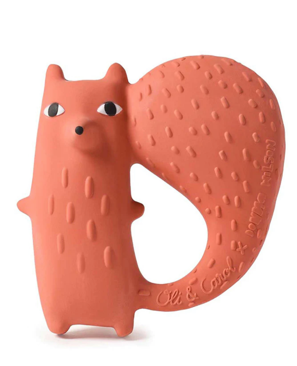 Cyril Squirrel Fox Teether