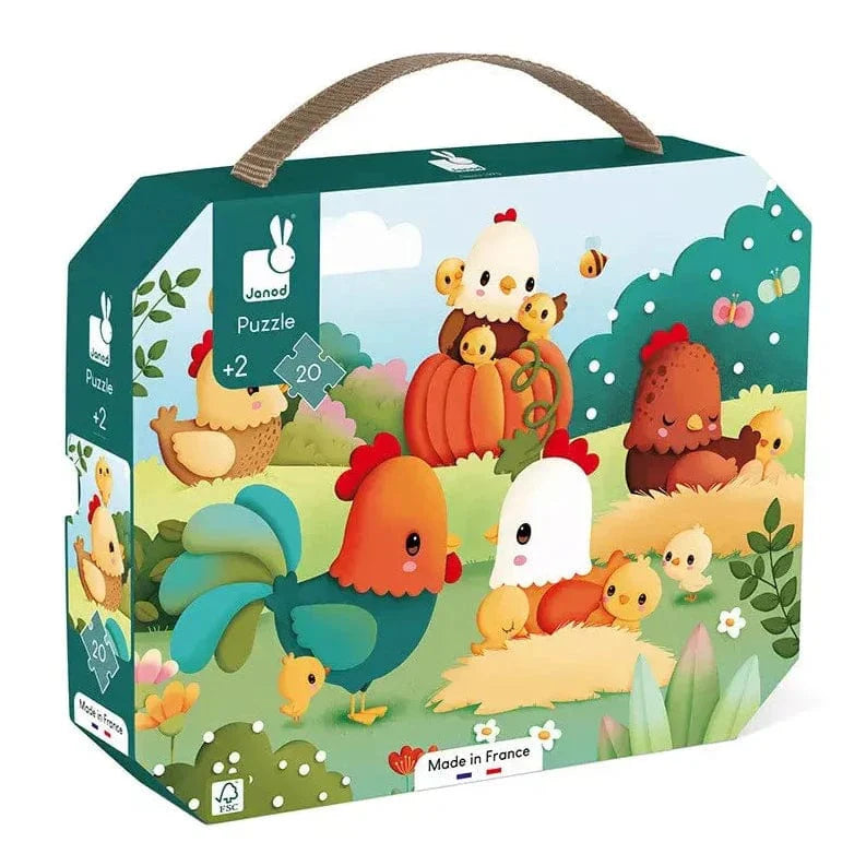 20pc Welcome to the Farm Suitcase Puzzle