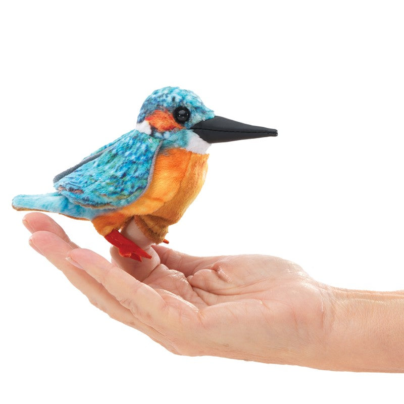 Common Kingfisher Finger Puppet