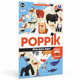 Poppik Discovery Poster Animals of the World