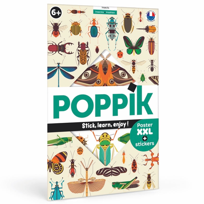 Poppik Discovery Poster Insects