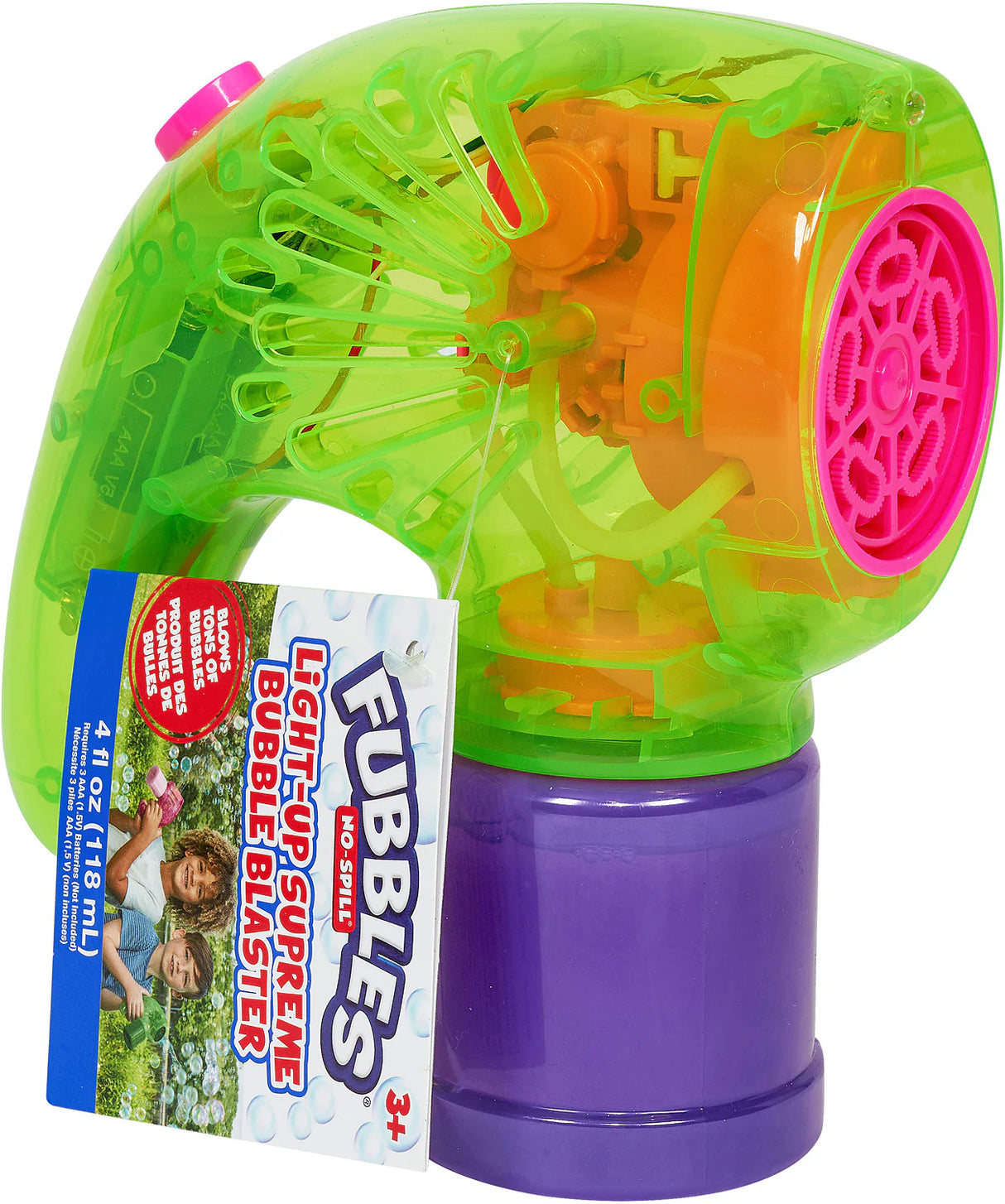 Fubbles | No-Spill Light-Up Supreme Bubble Blaster