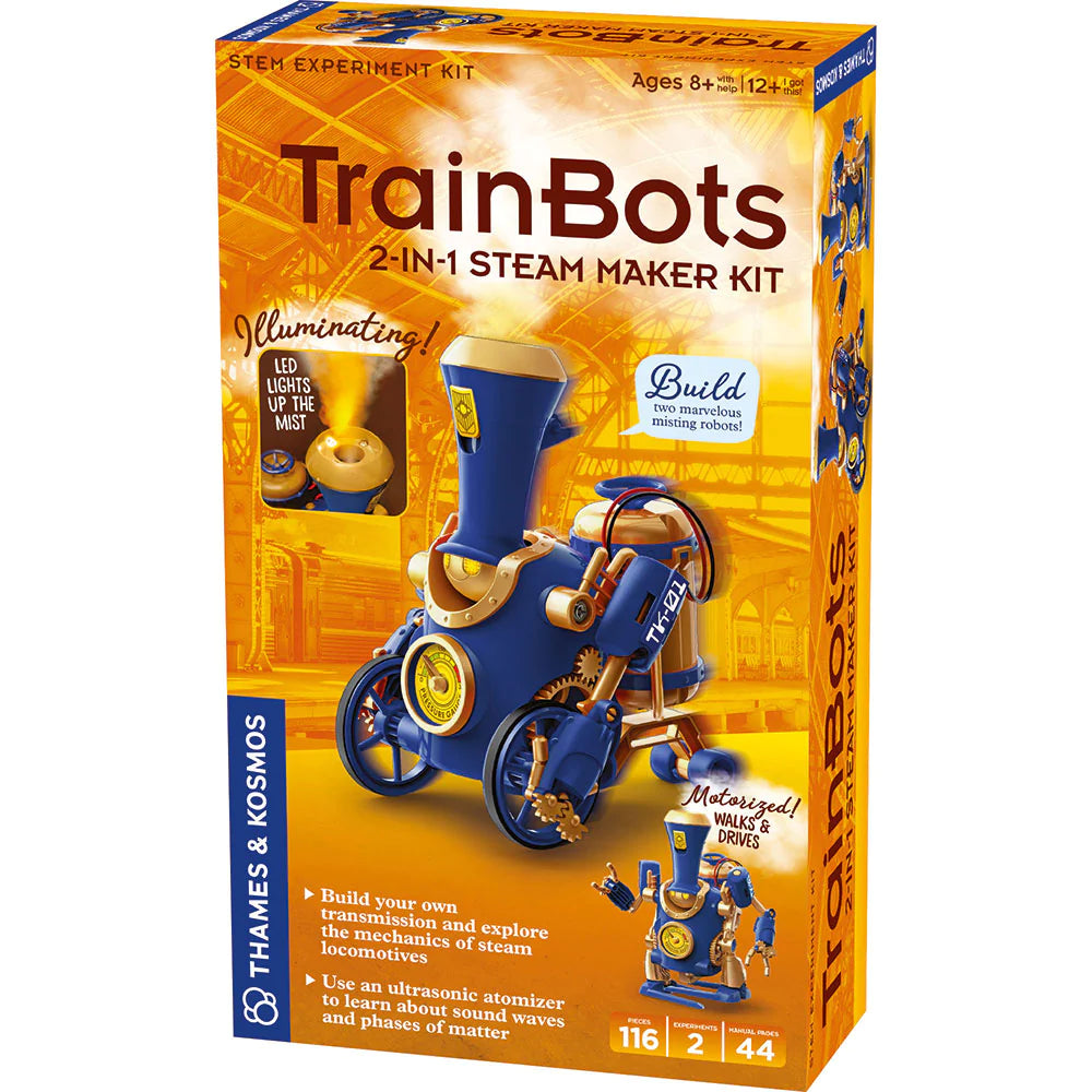 TrainBots: 2-in-1 Steam Maker Kit