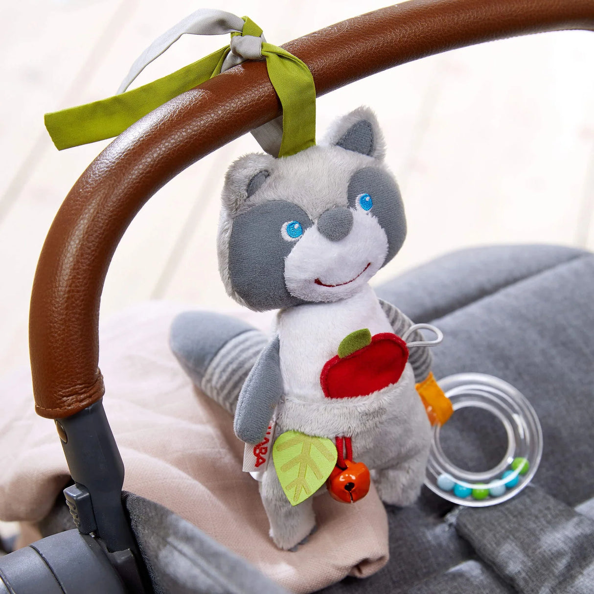 Raccoon Willi Stroller Toy