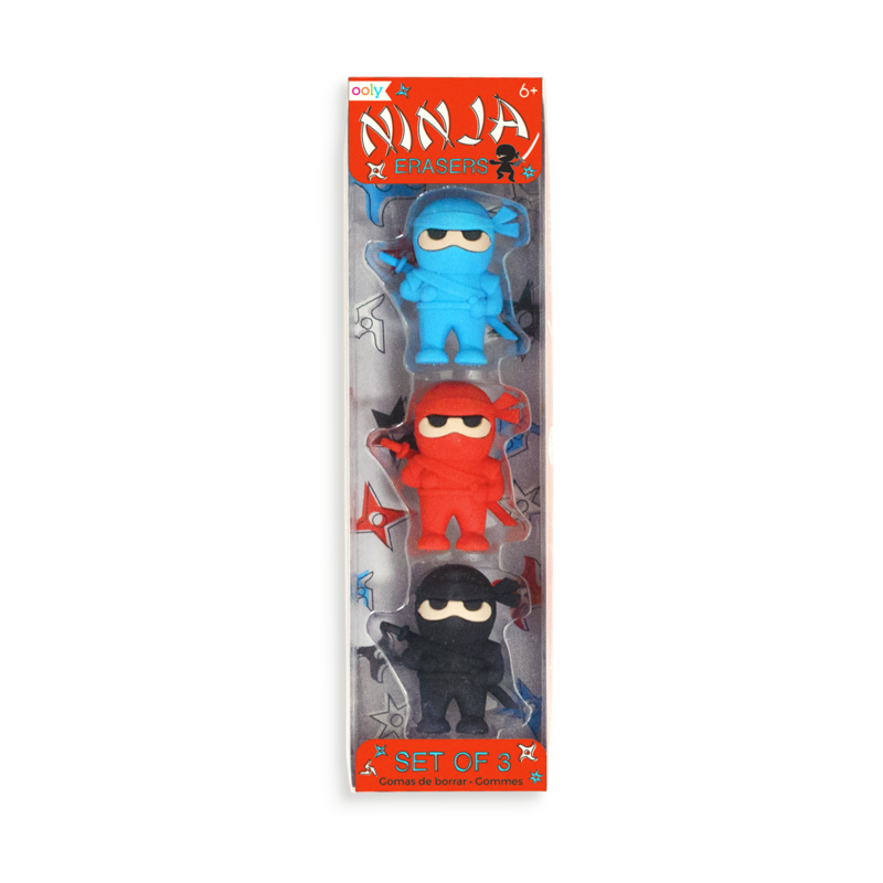 Ninja Erasers