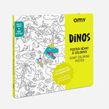 Dinosaur Giant Coloring Poster