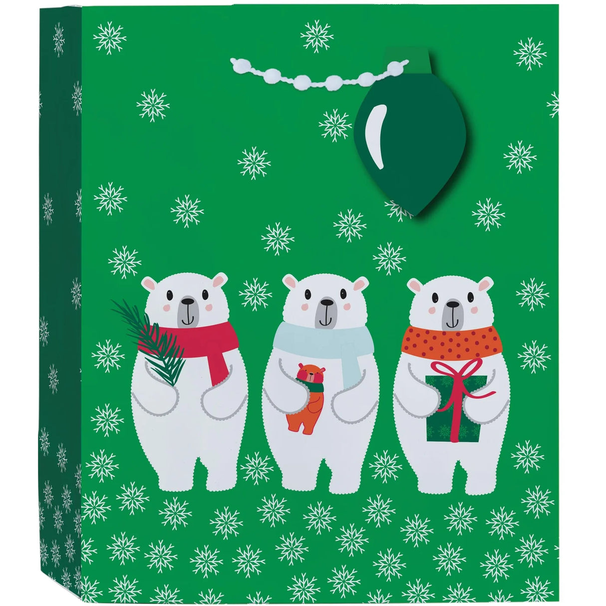 Gift Bag Medium North Pole Characters